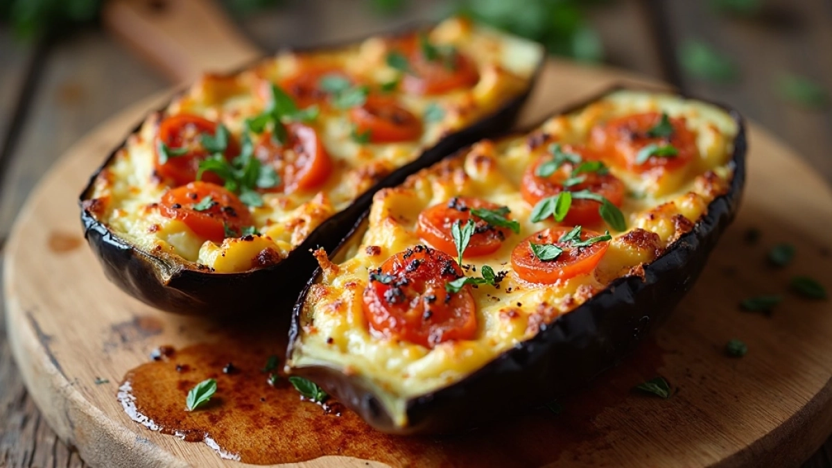 bakłażan z piekarnika