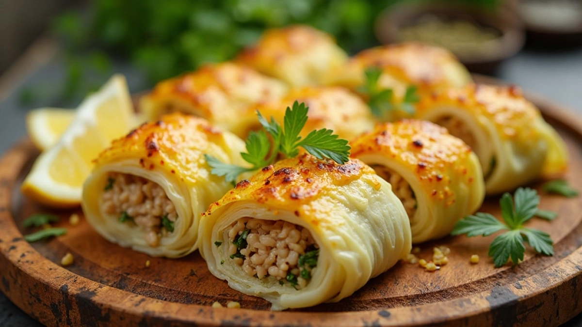 Dietetyczne gołąbki z piekarnika