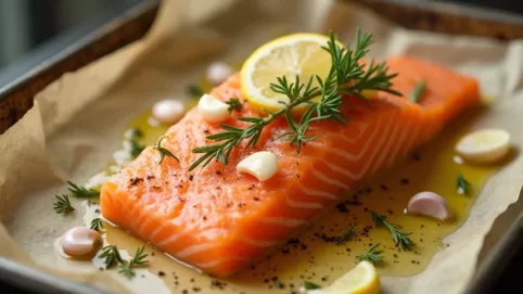 czym przyprawić łososia do piekarnika