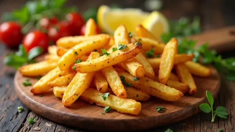 frytki z piekarnika na diecie