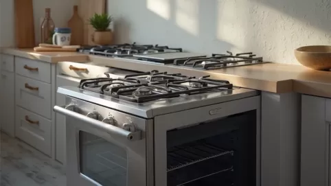 kuchnia gazowa z piekarnikiem