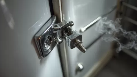 Regulacja zawiasów drzwi piekarnika